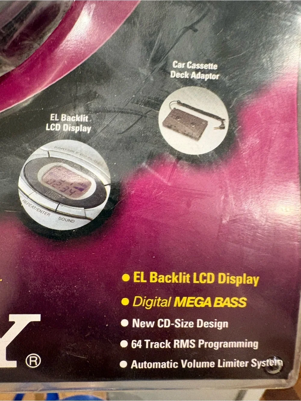Sony D-EJ616CK CD Walkman Car Kit Sealed New in Package Vintage Y2K 2000 Rare
